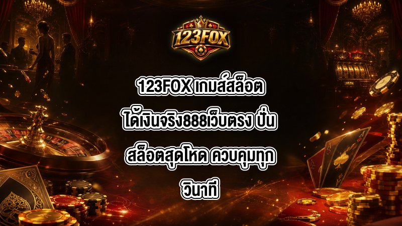 123FOX เกมส์สล็อตได้เงินจริง888เว็บตรง